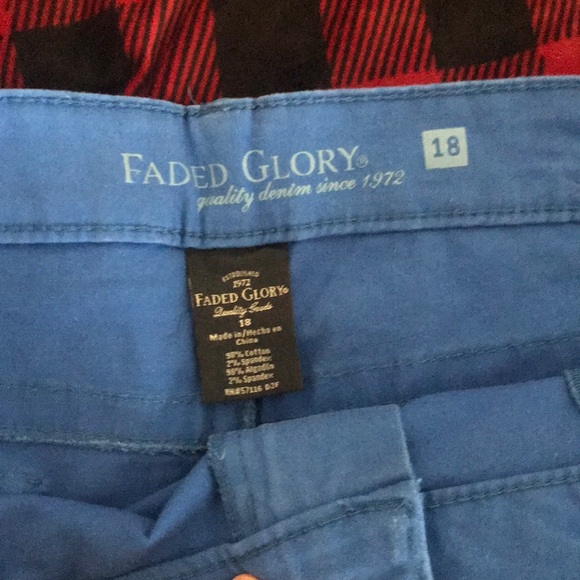 Royal blue shorts - Picture 3 of 4